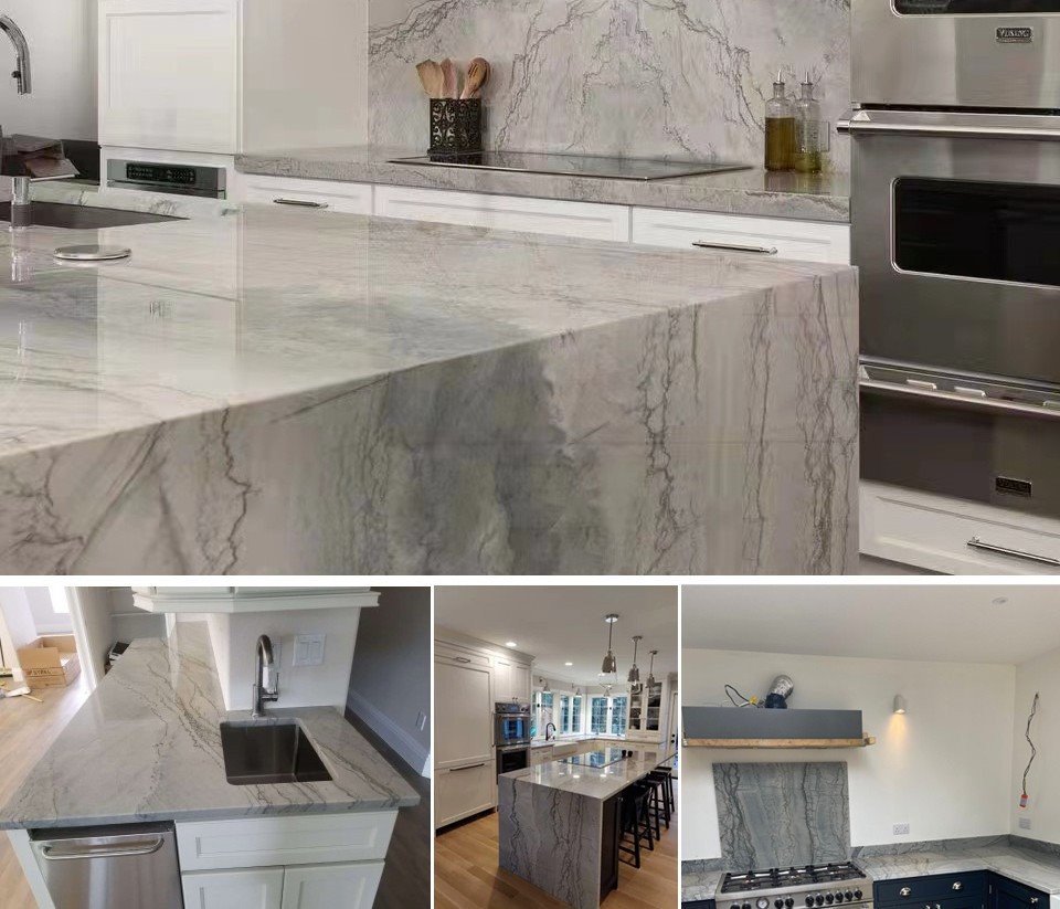 Maldives Quartzite Countertops Designs