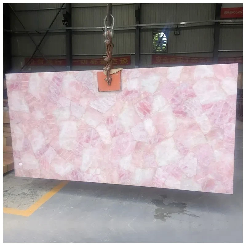 large rose quartz slab large rose quartz slab