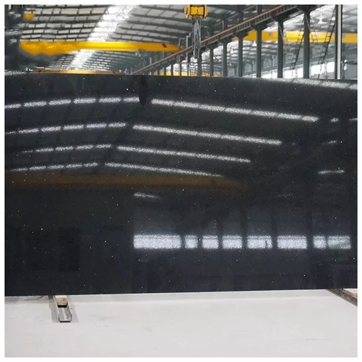 Black Galaxy Quartz Slabs