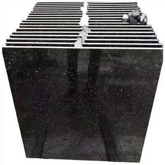 Černá žulová dlaždice Galaxy