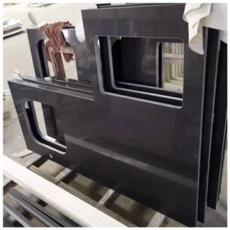 Desky z čistého černého křemene