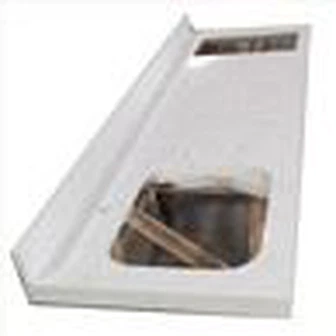 Bílé kuchyňské desky Carrara Quartz