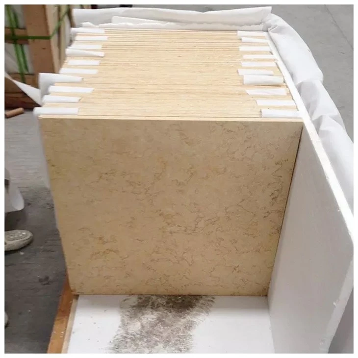 Sunny Yellow Marble Tiles