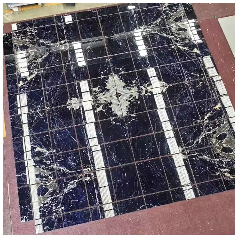 Azul Sodalite Marble Tiles