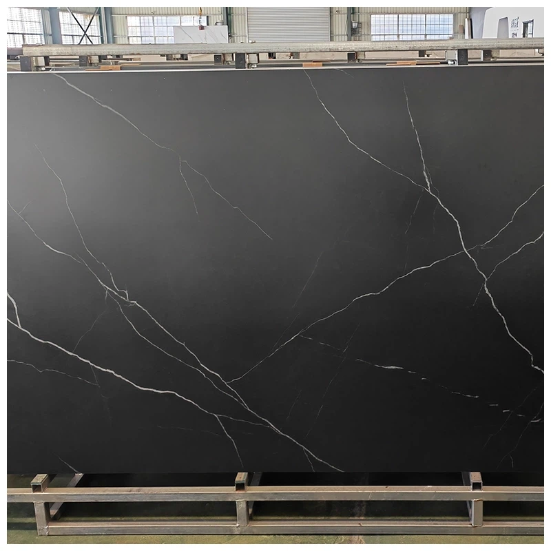 Nero Marquina Black Porcelain Slab