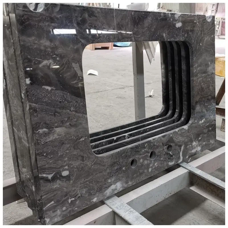 Arabescato Orobico Marble Bathroom Vanity Tops