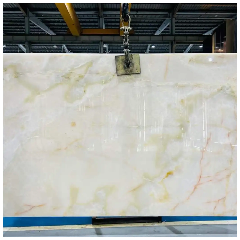 White Onyx Backlit Slabs