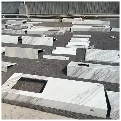 Volakas Marble Bathroom Countertops Volakas Marble Bathroom Countertops