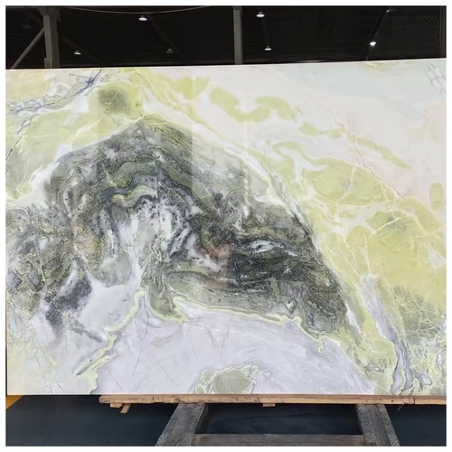 Dreaming Green Marble polished slab Dreaming Green Marble polished slab